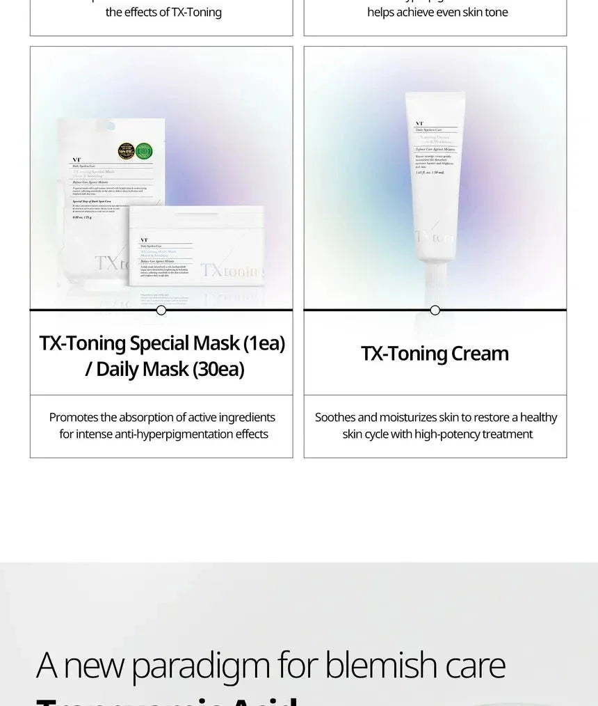 VT COSMETICS TX-TONING SPECIAL MASK VT COSMETICS