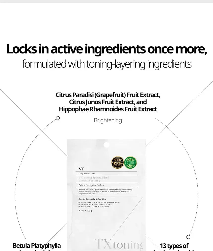 VT COSMETICS TX-TONING SPECIAL MASK VT COSMETICS