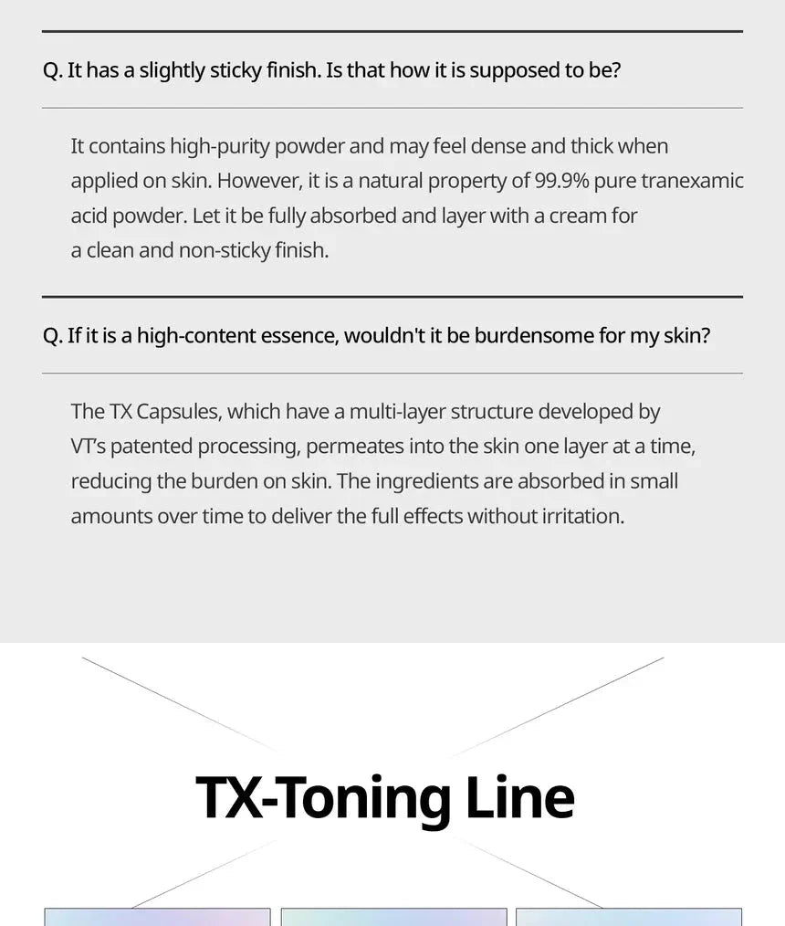 VT COSMETICS TX-TONING SPECIAL MASK VT COSMETICS