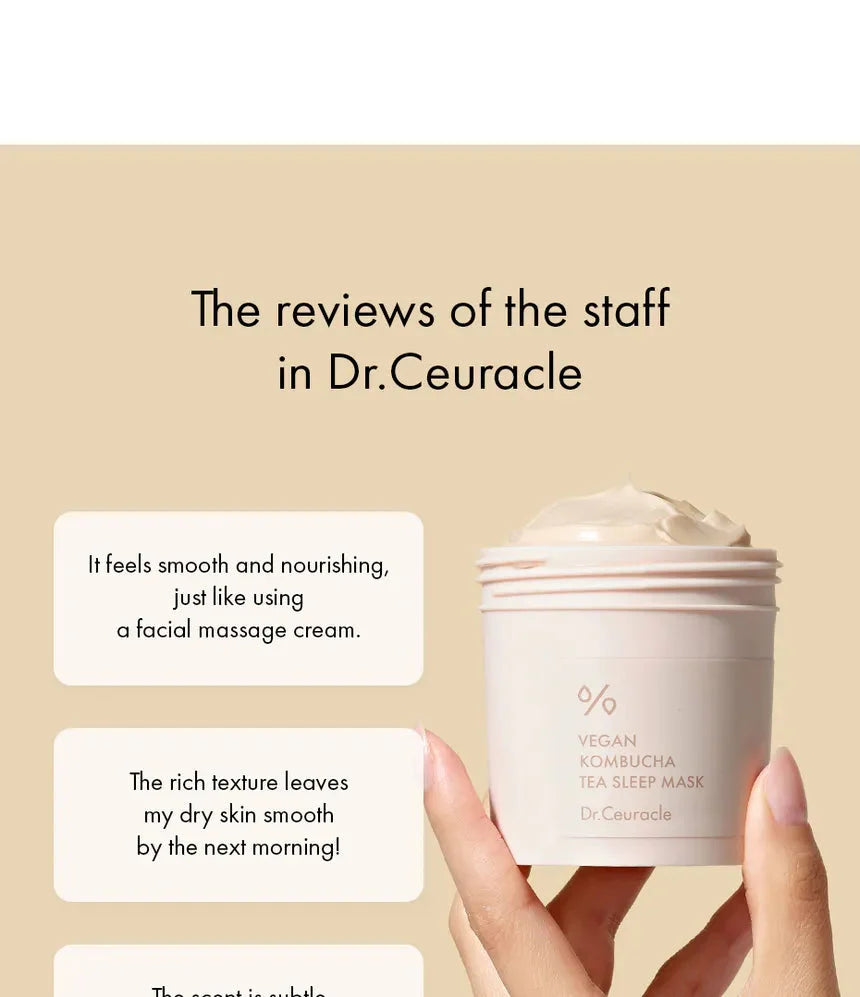 Dr.Ceuracle VEGAN KOMBUCHA TEA SLEEP MASK Dr.Ceuracle