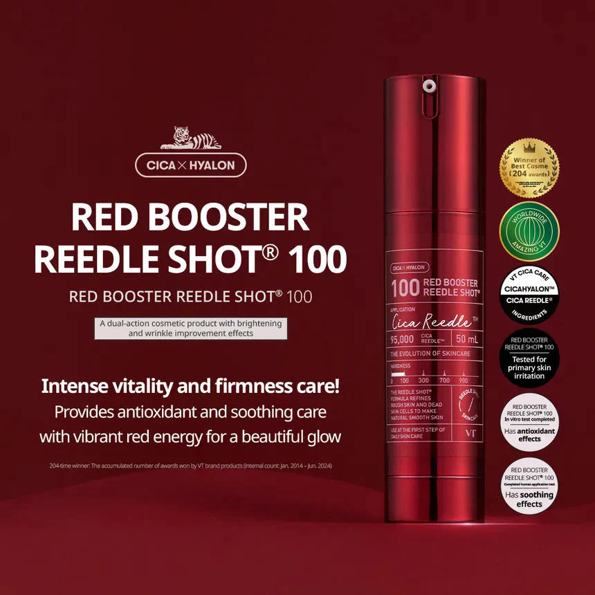 VT COSMETICS Red Booster Reedle Shot 100 VT COSMETICS
