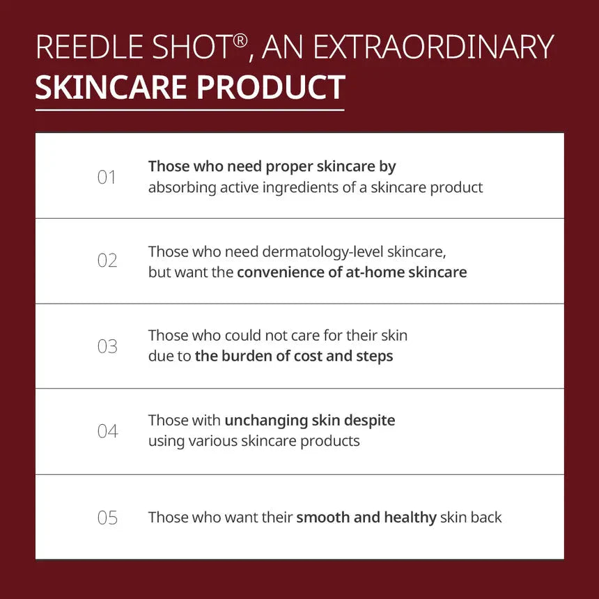 VT COSMETICS Red Booster Reedle Shot 100 VT COSMETICS