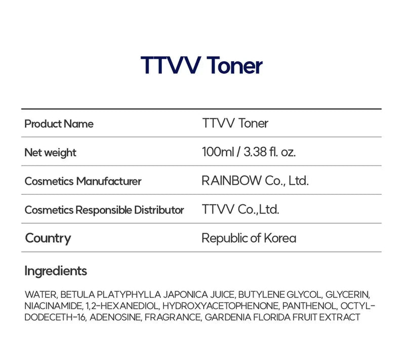 TTVV Toner TTVV
