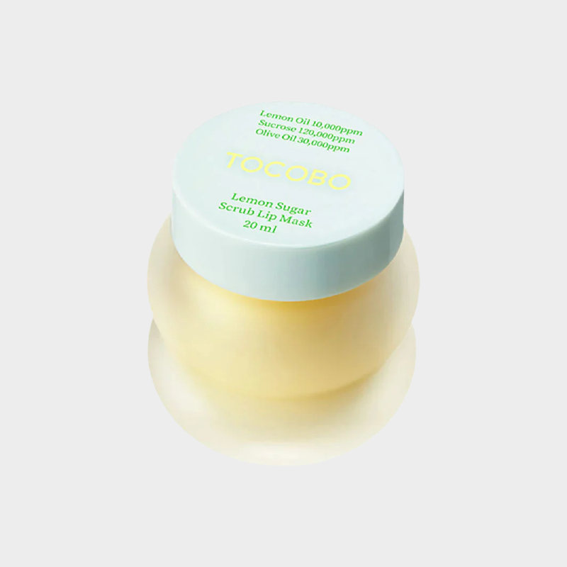 Tocobo Lemon Sugar Scrub Lip Mask - STORE K BEAUTY