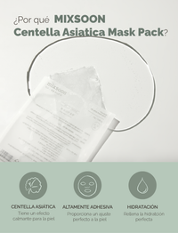 MIXSOON Centella Mask Pack (1 unidad) MIXSOON