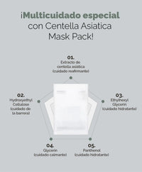 MIXSOON Centella Mask Pack (5 unidades) MIXSOON