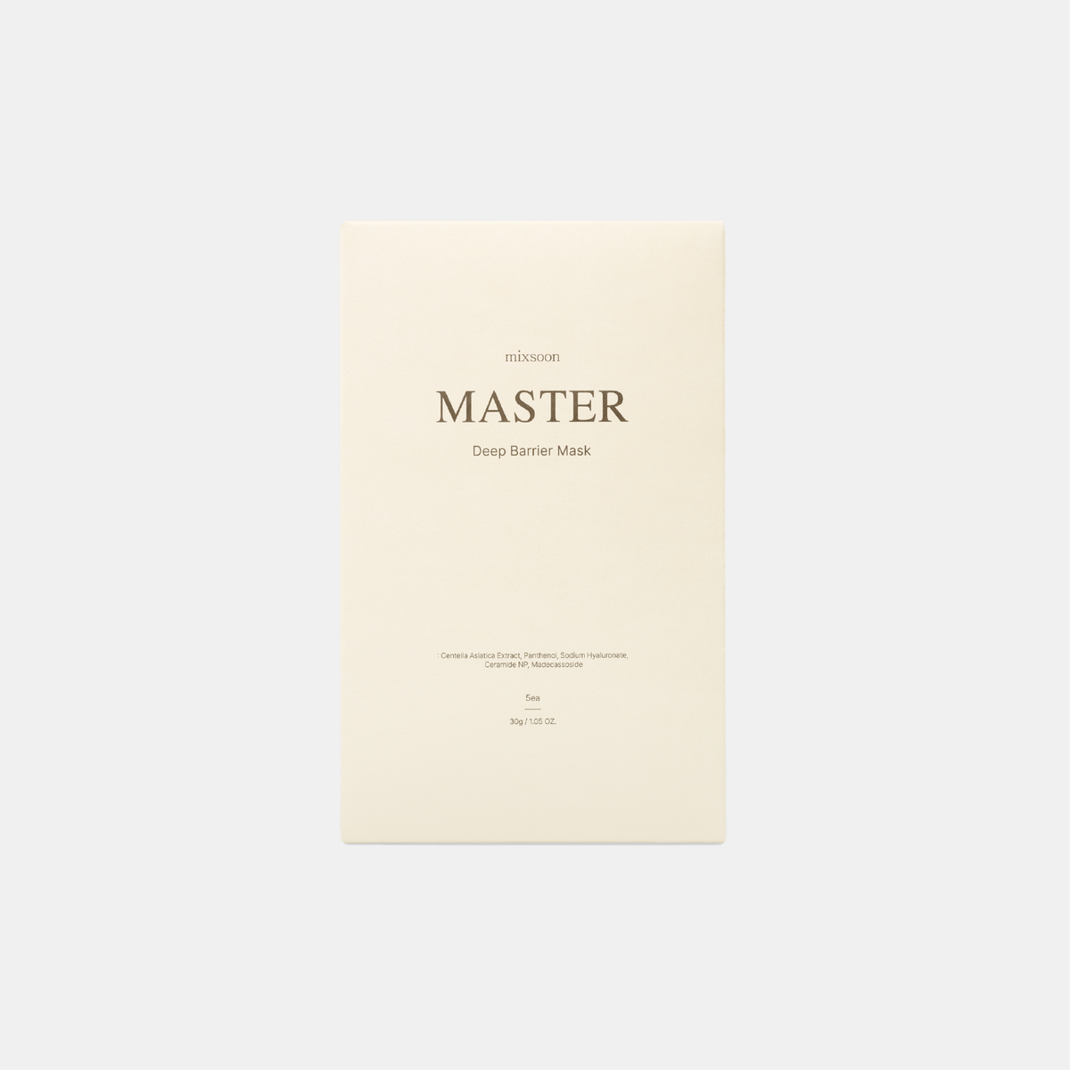 MIXSOON Master Deep Barrier Mask (5 unidades) MIXSOON