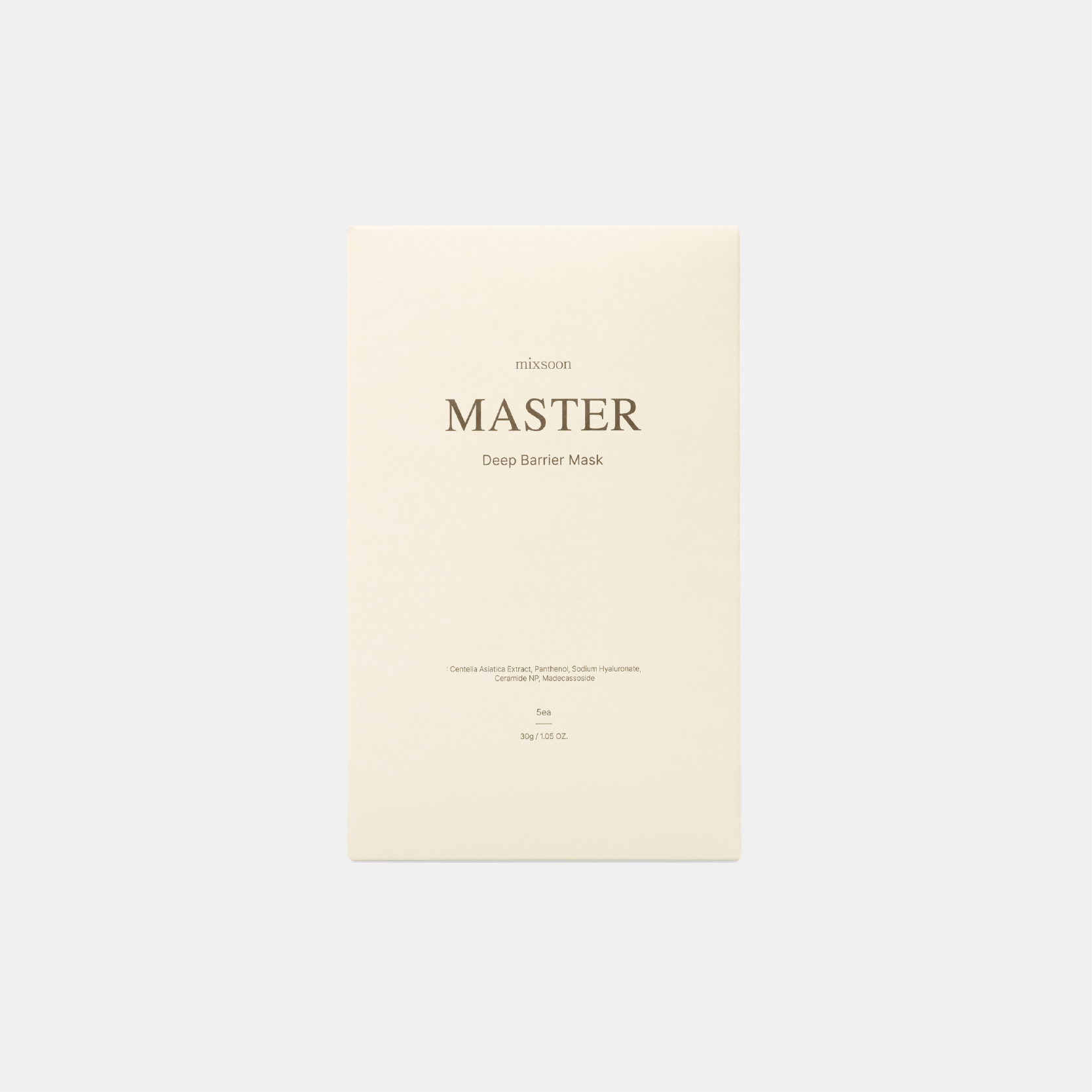 MIXSOON Master Deep Barrier Mask (5 unidades) MIXSOON