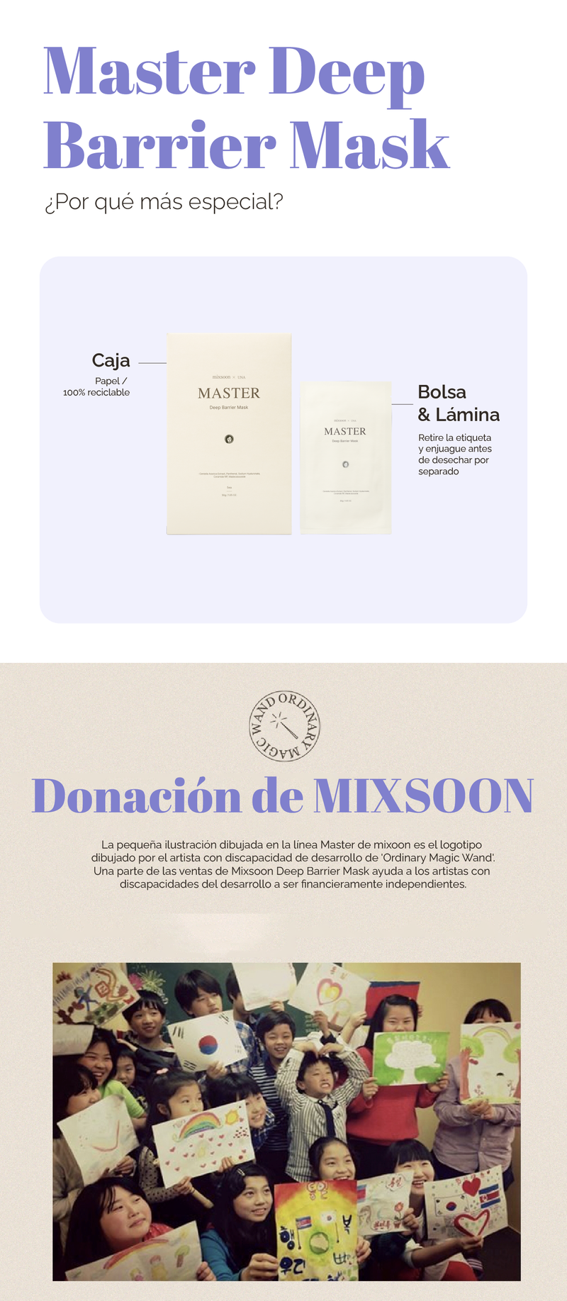 MIXSOON Master Deep Barrier Mask (1 unidad) MIXSOON