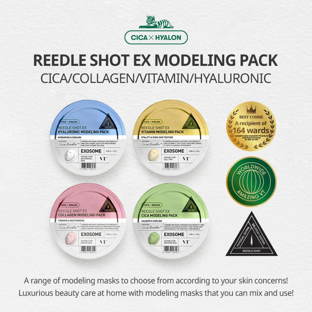 VT COSMETICS REEDLE SHOT EX COLLAGEN MODELING PACK VT COSMETICS