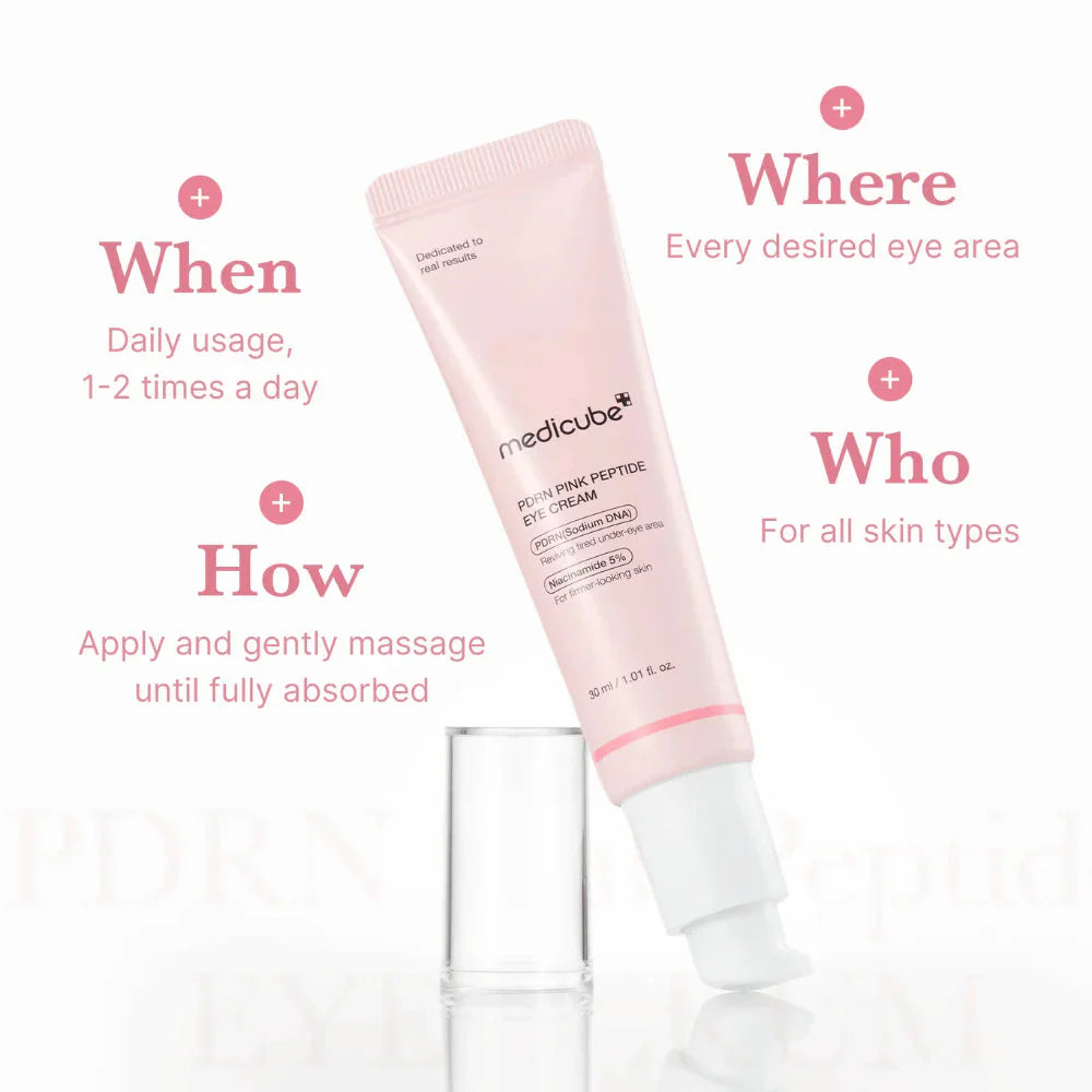 Medicube PDRN Pink Peptide Eye Cream medicube