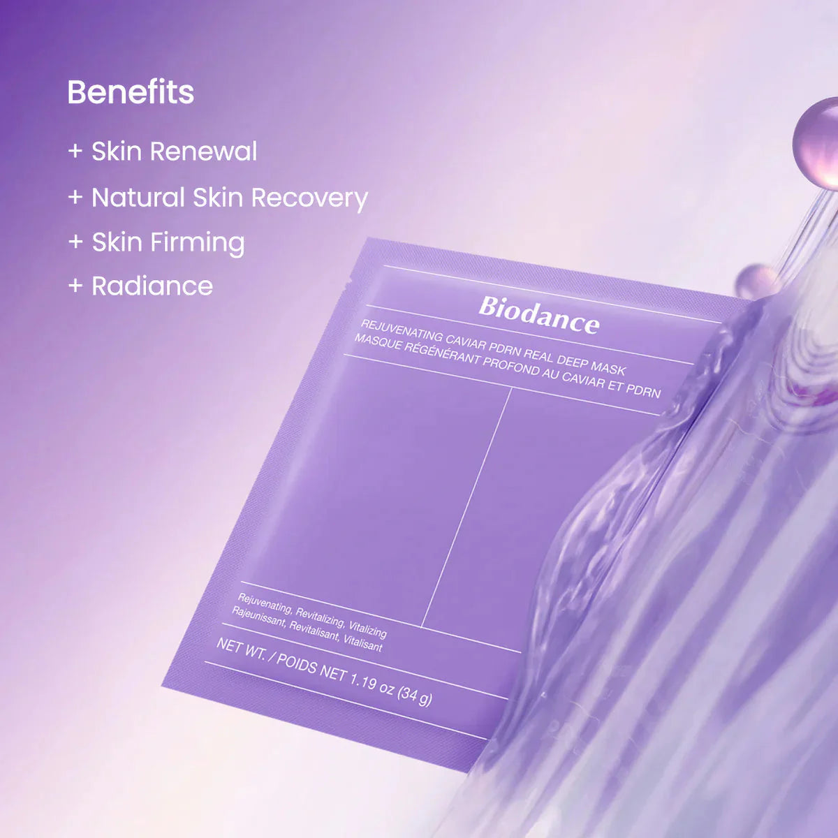 Biodance Rejuvenating Caviar PDRN Real Deep Mask Biodance