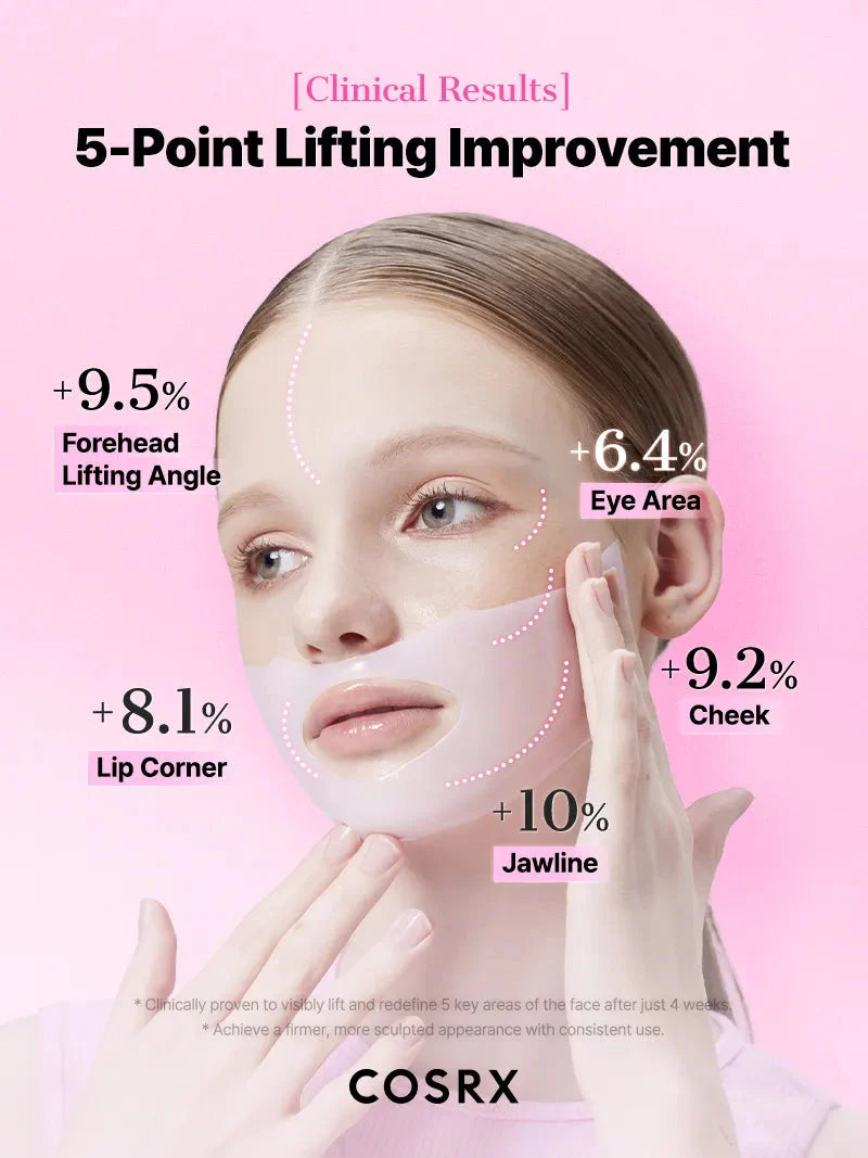 COSRX Peptide Collagen Glow Hydrogel Mask COSRX