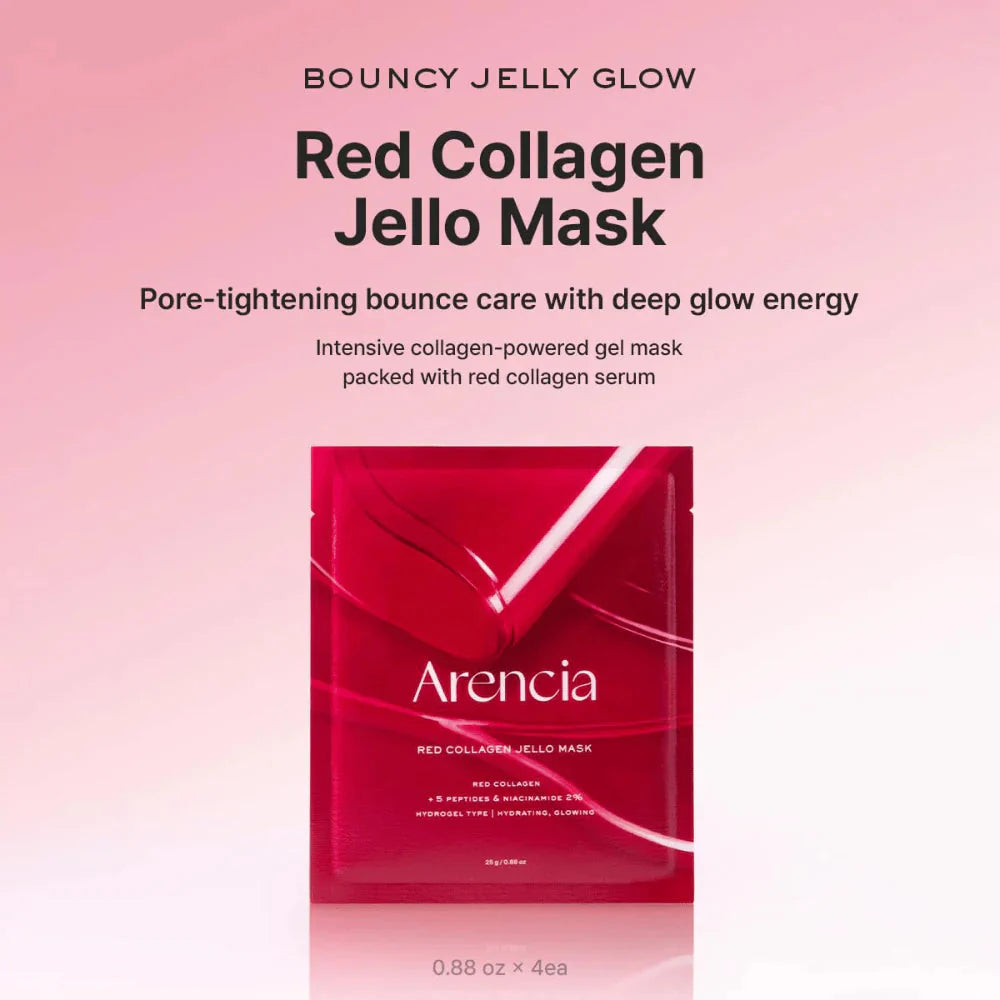 Arencia Red Collagen Jello Mask Arencia