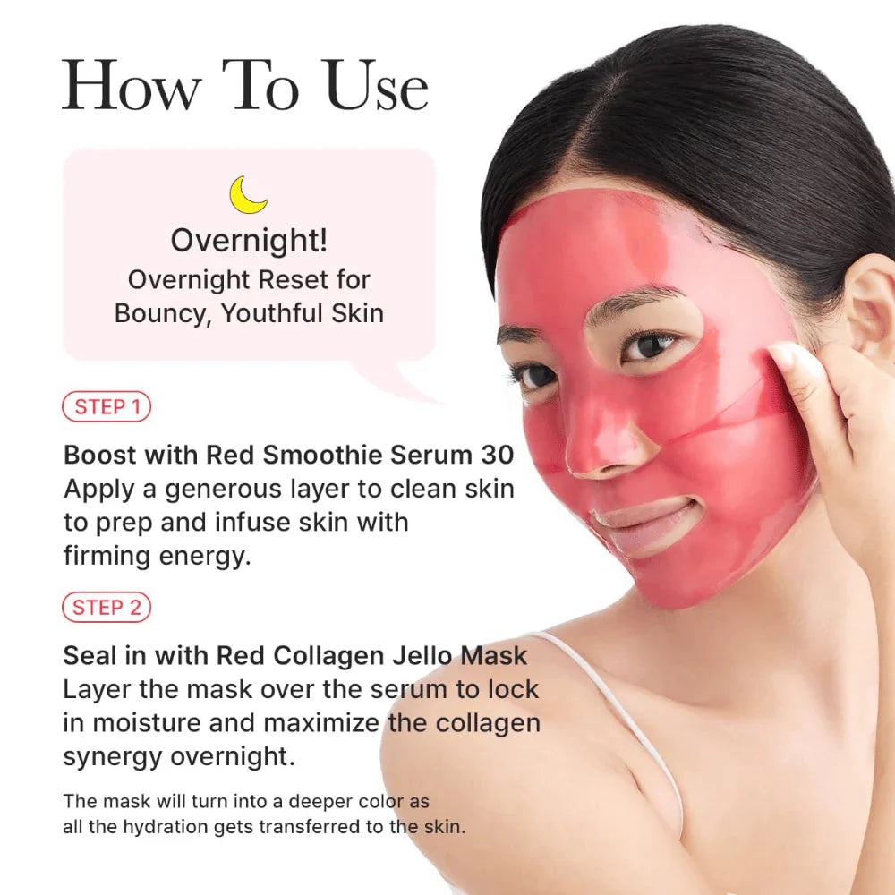 Arencia Red Collagen Jello Mask Arencia