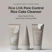 Arencia Rice + LHA Pore Control Rice Cake Cleanser Arencia
