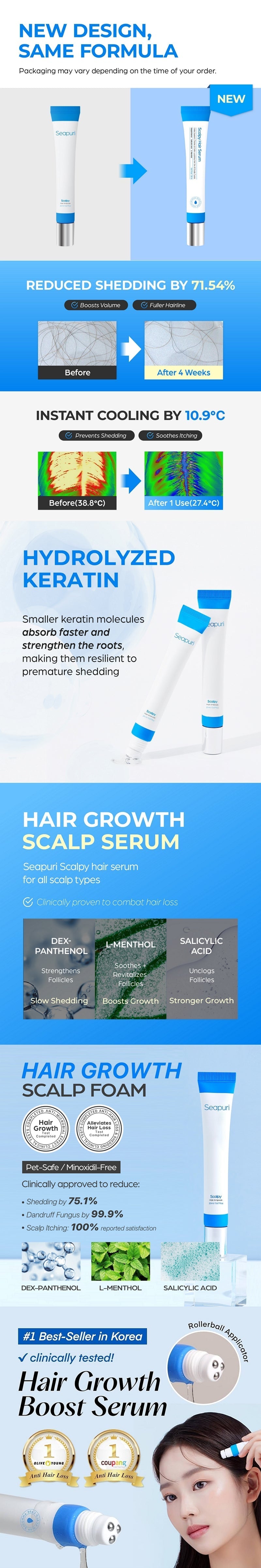 Seapuri Scalpy Hair Serum Seapuri