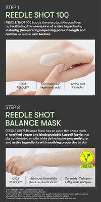 VT COSMETICS Reedle Shot 100 2-Step Mask VT COSMETICS