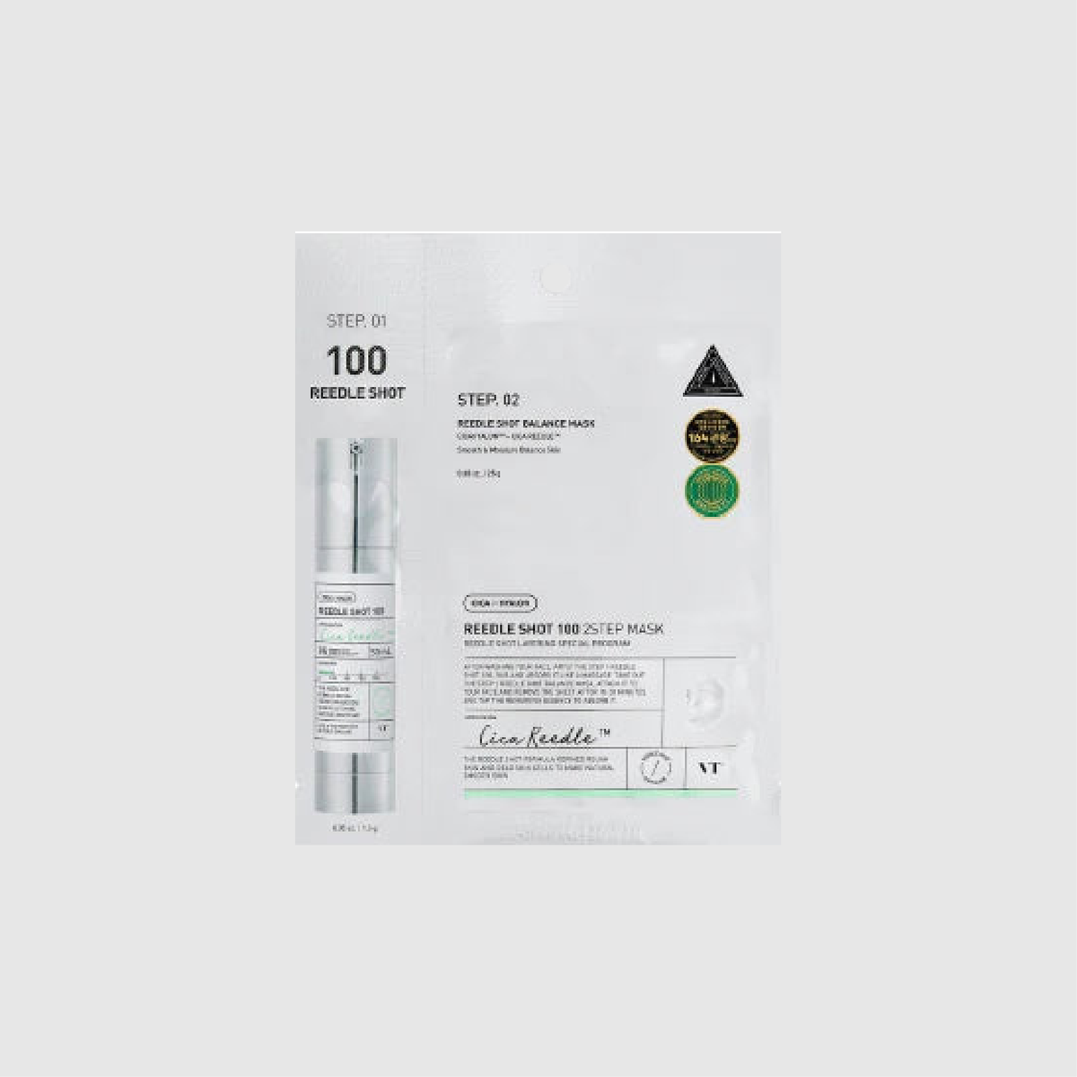 VT COSMETICS Reedle Shot 100 2-Step Mask VT COSMETICS