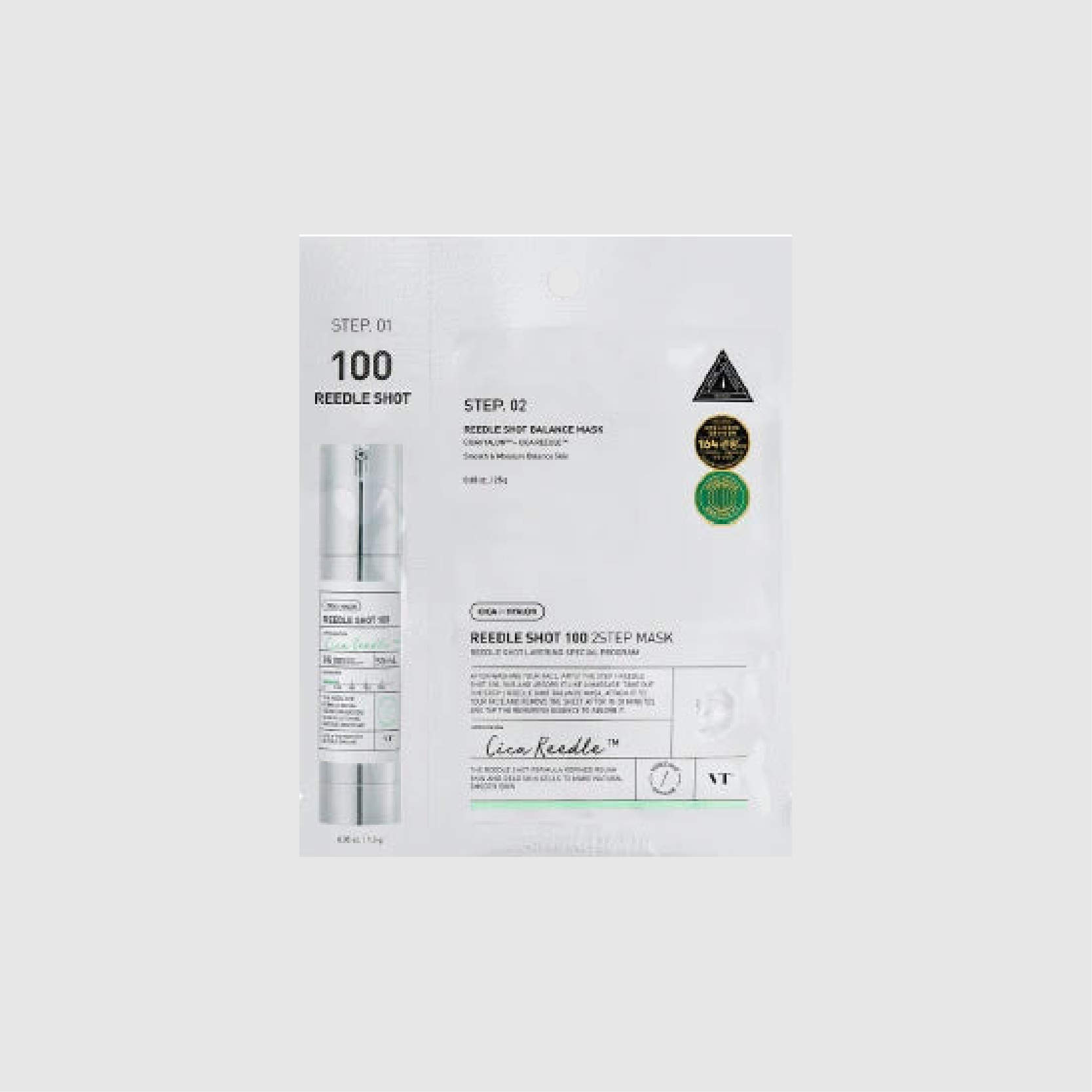 VT COSMETICS Reedle Shot 100 2-Step Mask VT COSMETICS