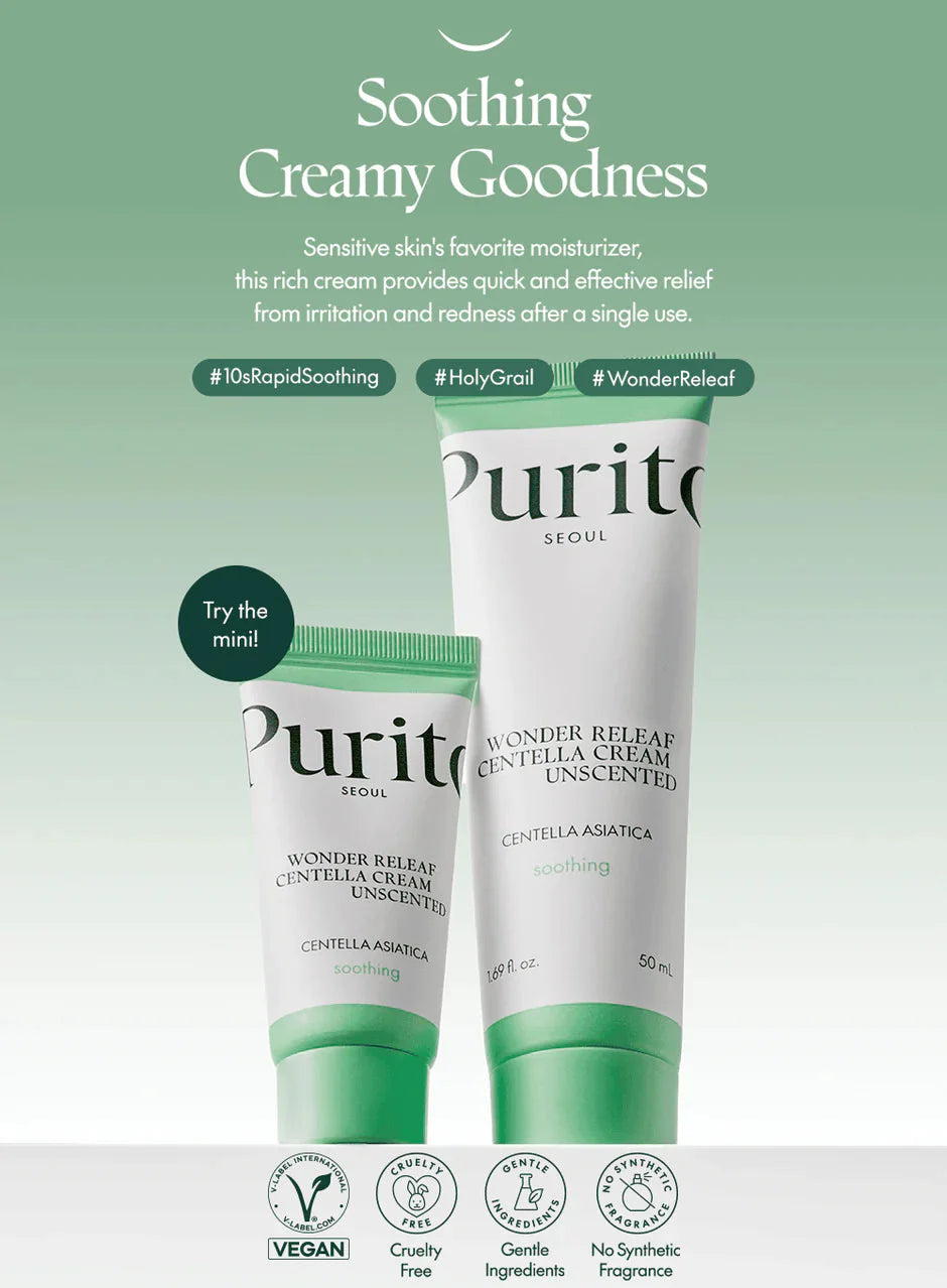 Purito Seoul Wonder Releaf Centella Cream Unscented Purito Seoul