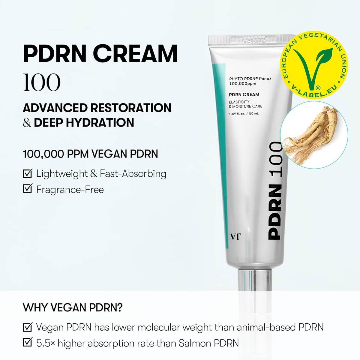 VT COSMETICS PDRN CREAM 100 VT COSMETICS