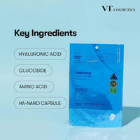 VT COSMETICS HYDROP REEDLE SHOT 100hL 2STEP HYDROGEL MASK VT COSMETICS