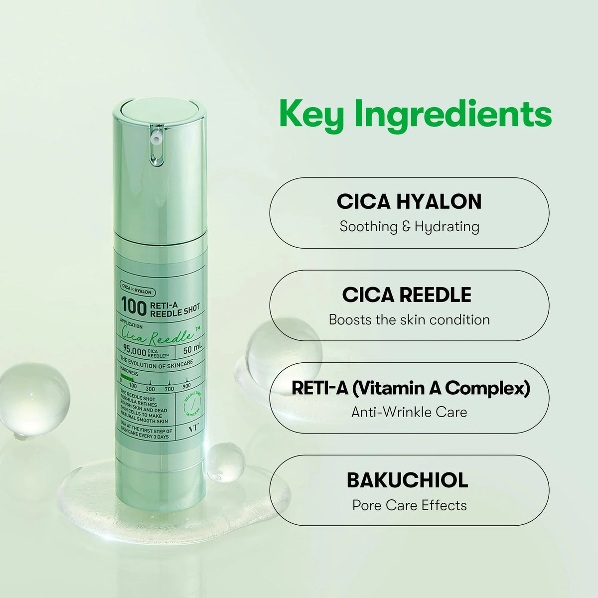 VT COSMETICS RETI-A REEDLE SHOT 100 VT COSMETICS