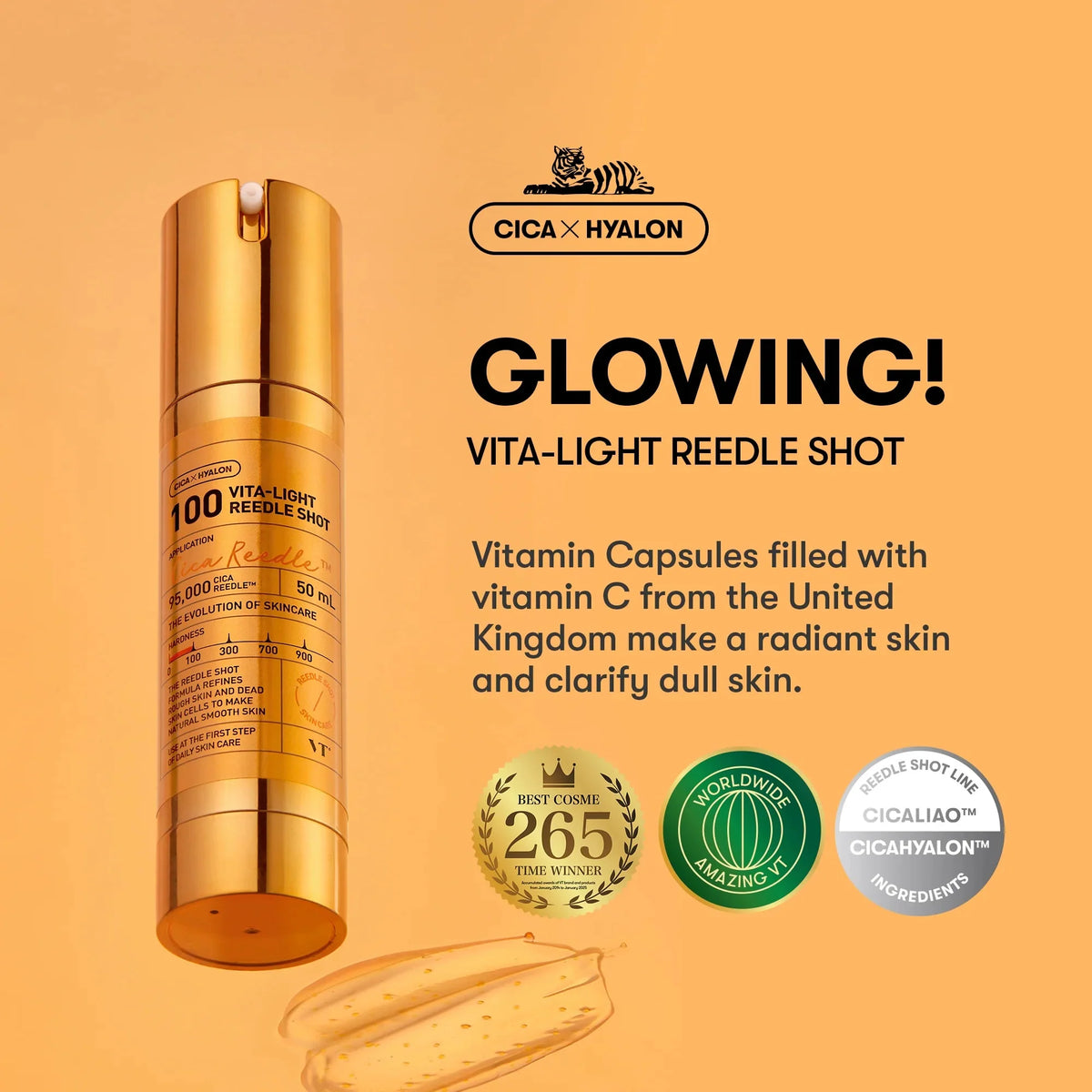 VT COSMETICS VITA-LIGHT REEDLE SHOT 100 VT COSMETICS