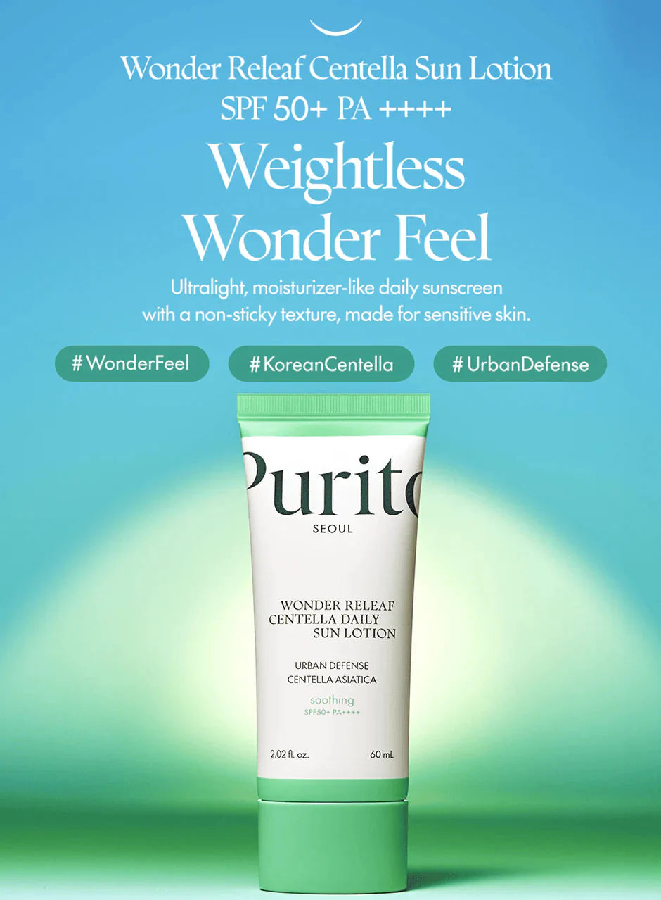 Purito Seoul Wonder Releaf Centella Daily Sun Lotion SPF 50+PA++++ Purito Seoul