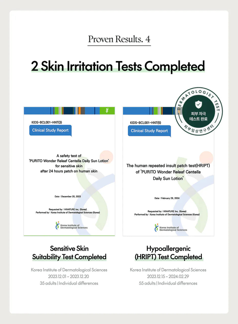 Purito Seoul Wonder Releaf Centella Daily Sun Lotion SPF 50+PA++++ Purito Seoul