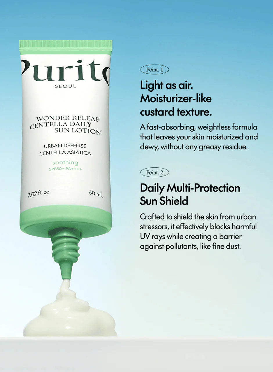 Purito Seoul Wonder Releaf Centella Daily Sun Lotion SPF 50+PA++++ Purito Seoul