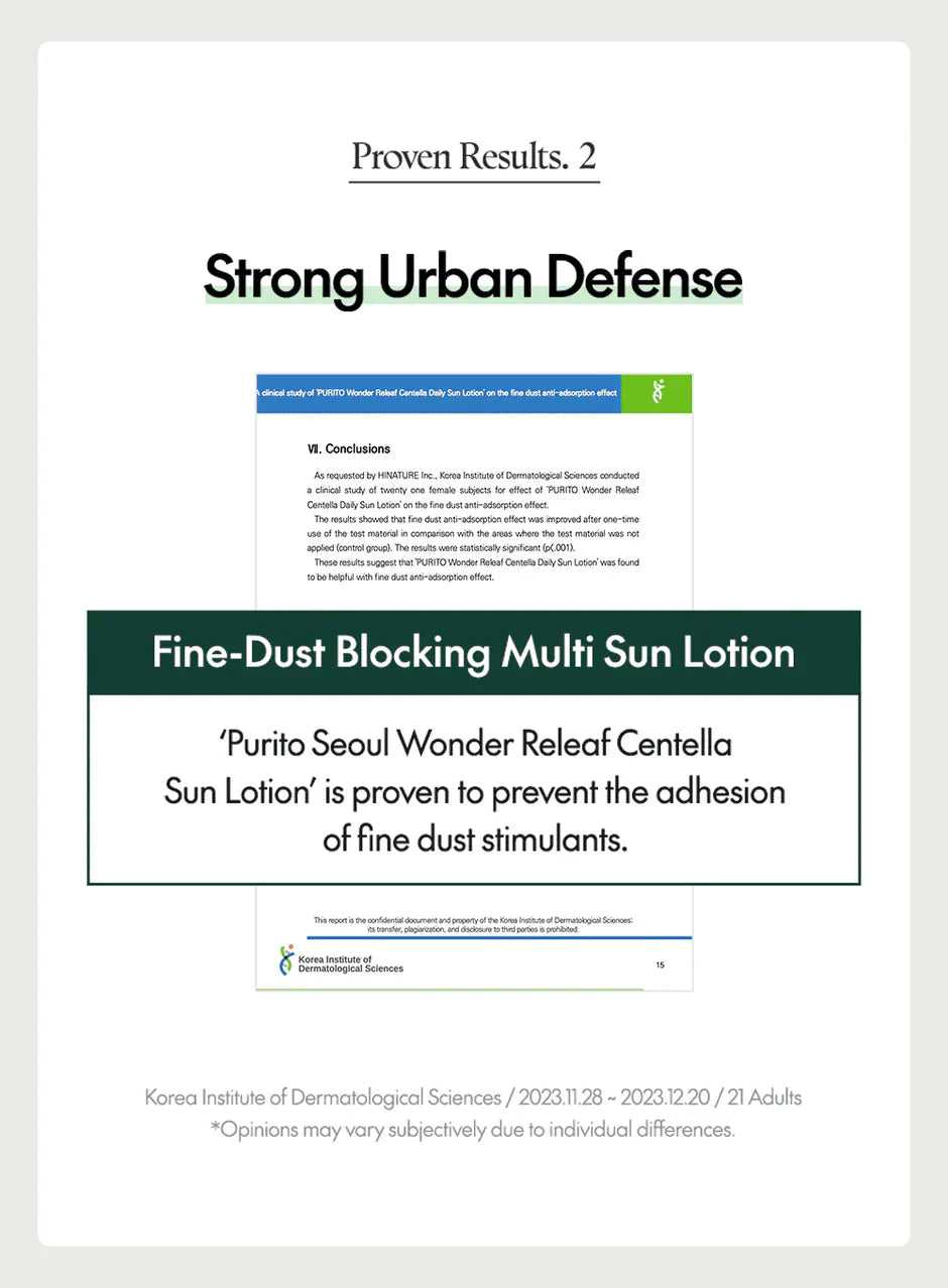 Purito Seoul Wonder Releaf Centella Daily Sun Lotion SPF 50+PA++++ Purito Seoul