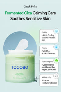 TOCOBO Cica Calming Aqua Pads TOCOBO
