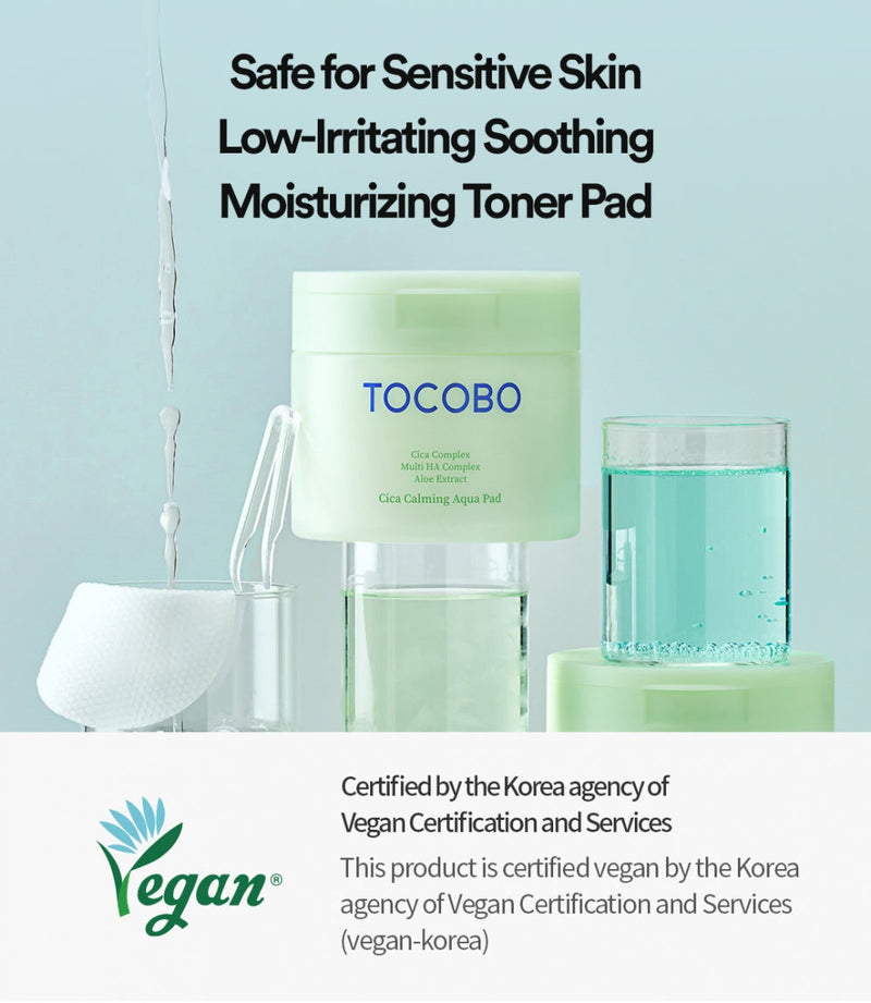 TOCOBO Cica Calming Aqua Pads TOCOBO