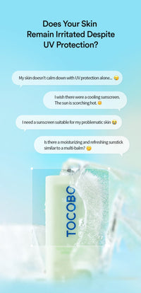 TOCOBO Cica Cooling Sun Stick SPF50+ PA++++ TOCOBO