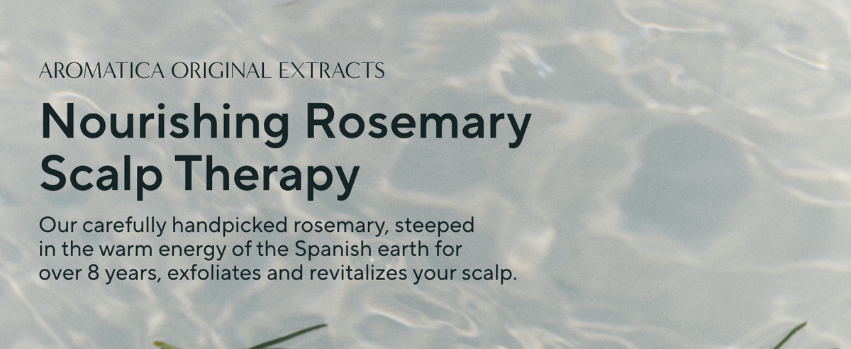 AROMATICA Rosemary Salt Scrub Shampoo AROMATICA