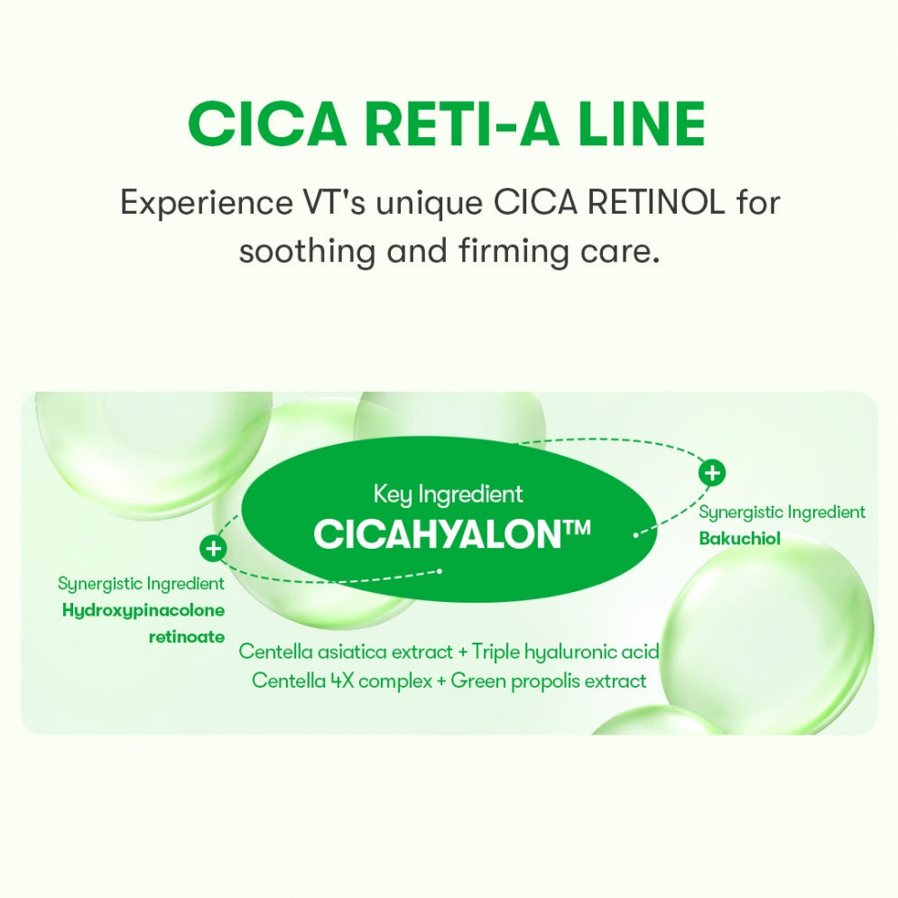 VT COSMETICS CICA RETI-A MASK VT COSMETICS