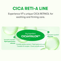 VT COSMETICS CICA RETI-A MASK VT COSMETICS