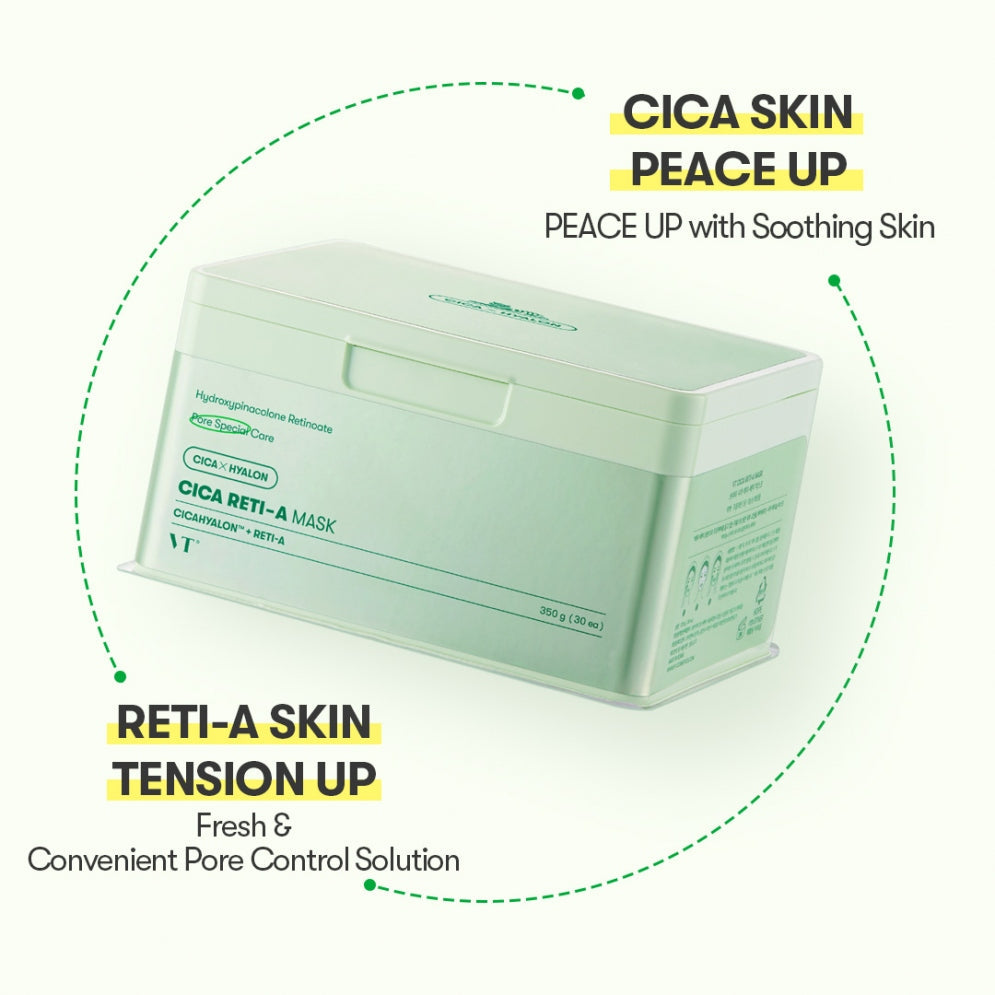 VT COSMETICS CICA RETI-A MASK VT COSMETICS