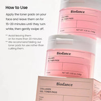 BIODANCE Collagen Gel Toner Pads Biodance