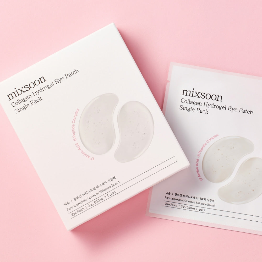 Mixsoon Collagen Hydrogel Eye Patch Single Pack MIXSOON