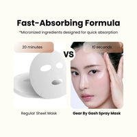 Gear GASH Air Bubble Mask Ultra V-Aqua Bomb Gear by GASH