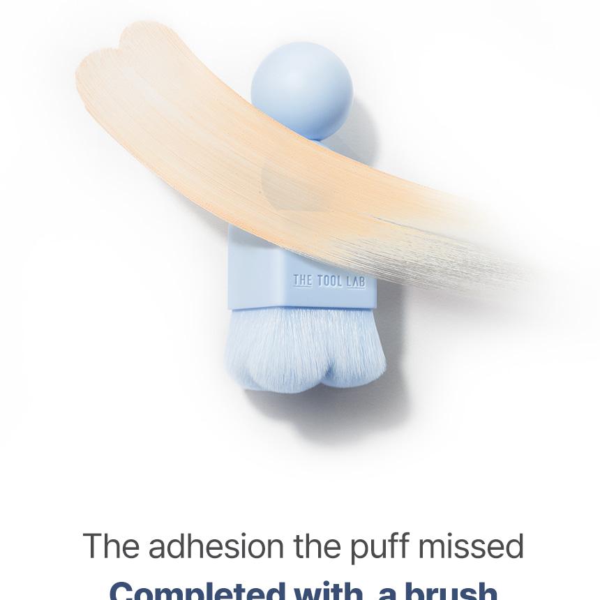 THE TOOL LAB Stamp Skinfit Cushion Airy + Brush THE TOOL LAB