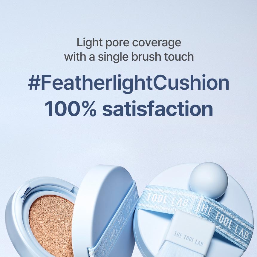 THE TOOL LAB Stamp Skinfit Cushion Airy + Brush THE TOOL LAB