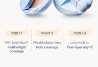 THE TOOL LAB Stamp Skinfit Cushion Airy + Brush THE TOOL LAB