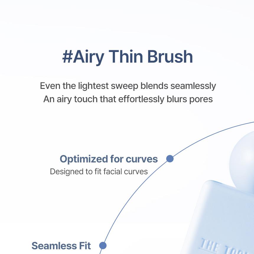 THE TOOL LAB Stamp Skinfit Cushion Airy + Brush THE TOOL LAB