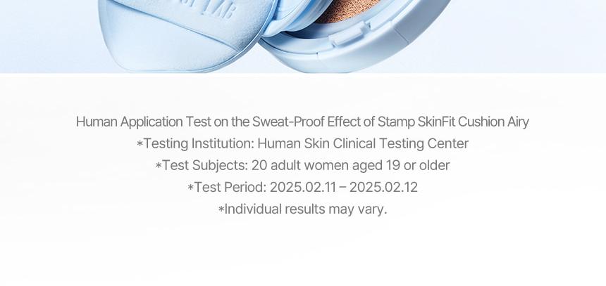 THE TOOL LAB Stamp Skinfit Cushion Airy + Brush THE TOOL LAB