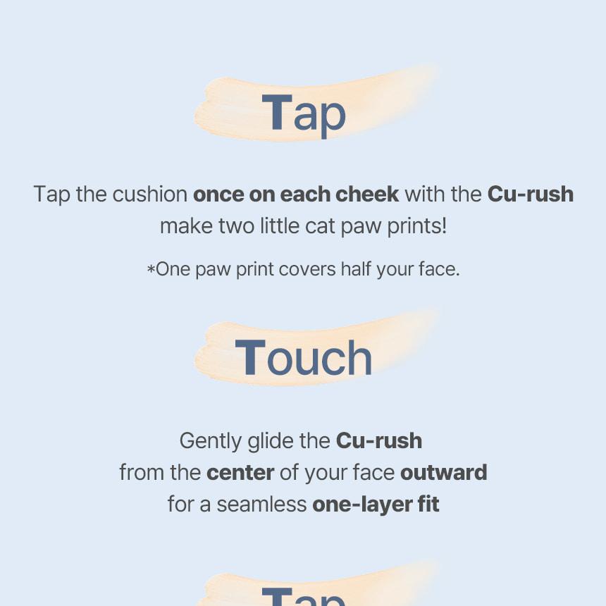 THE TOOL LAB Stamp Skinfit Cushion Airy + Brush THE TOOL LAB