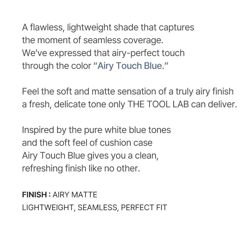 THE TOOL LAB Stamp Skinfit Cushion Airy + Brush THE TOOL LAB